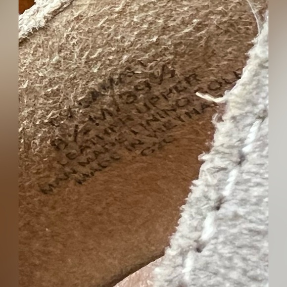 Crown vintage Leather Upper Shoe Camel Color Size 8.5 - Picture 5 of 5